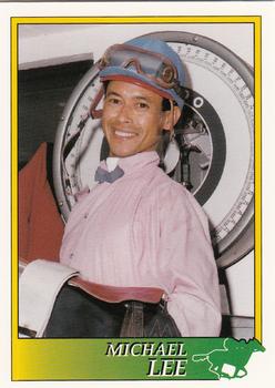 1993 Jockey Star #116 Michael Lee Front